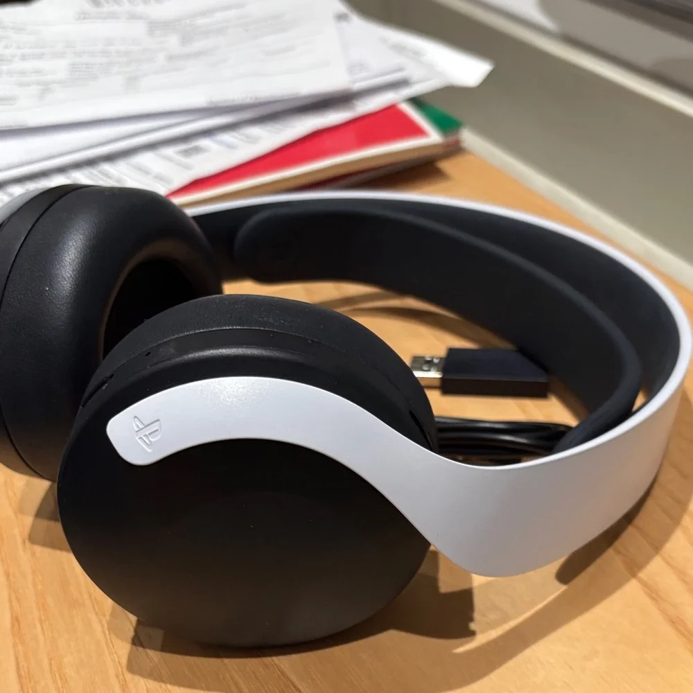 Sony Black and White Gaming Headset